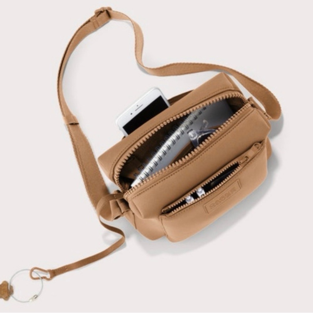 Dagne Dover Crossbody Bag in Tan